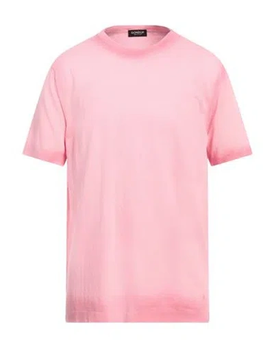 Dondup Man Sweater Pink Size 38 Cotton