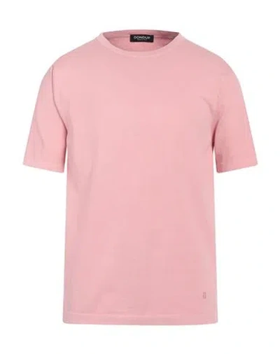 DONDUP DONDUP MAN SWEATER PINK SIZE 40 COTTON