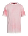 Dondup Man Sweater Pink Size 38 Cotton In Pink