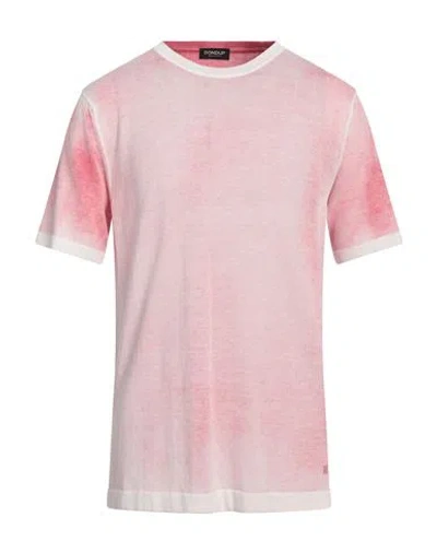 DONDUP DONDUP MAN SWEATER PINK SIZE 40 COTTON