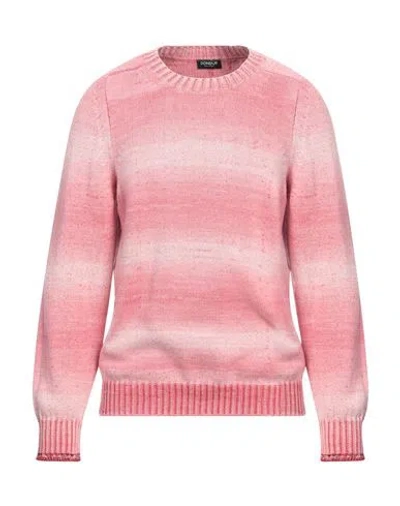 Dondup Man Sweater Pink Size 44 Cotton