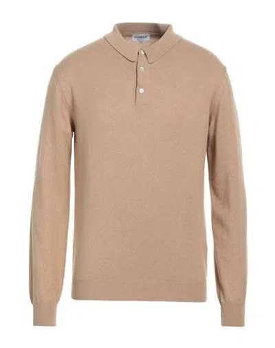 Dondup Man Sweater Sand Size 44 Cashmere, Silk In Beige