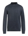 Dondup Man Sweater Slate Blue Size 40 Wool