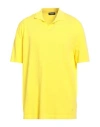 Dondup Man Sweater Yellow Size 46 Cotton