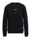 Dondup Man Sweatshirt Black Size L Cotton