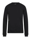 Dondup Man Sweatshirt Black Size L Cotton