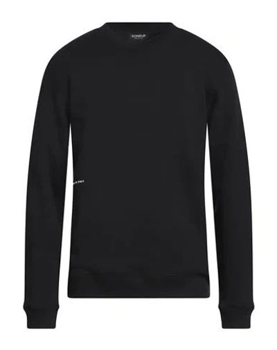 Dondup Man Sweatshirt Black Size L Cotton