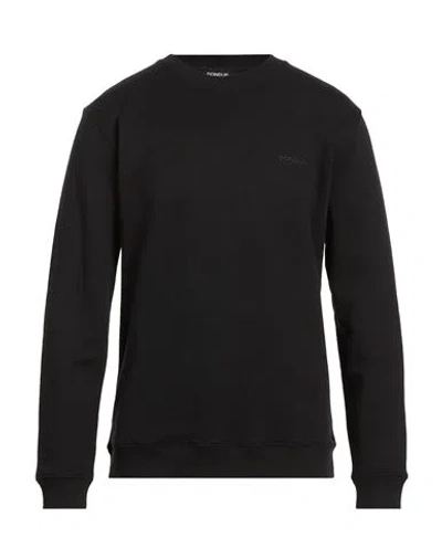 Dondup Man Sweatshirt Black Size L Cotton, Elastane