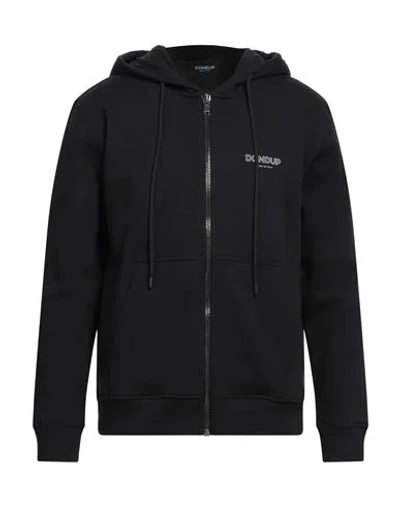 DONDUP DONDUP MAN SWEATSHIRT BLACK SIZE L COTTON