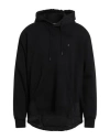 Dondup Man Sweatshirt Black Size L Cotton, Polyamide, Elastane