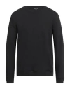 Dondup Man Sweatshirt Black Size S Cotton, Elastane
