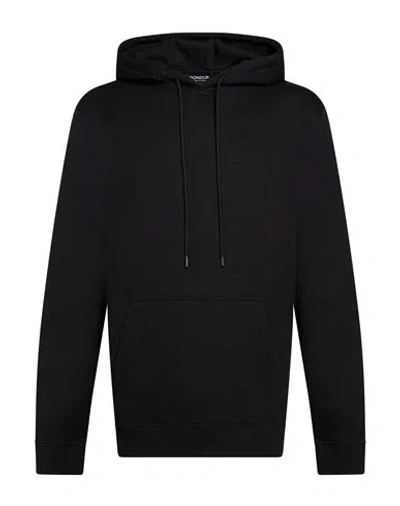 Dondup Man Sweatshirt Black Size Xl Cotton, Elastane