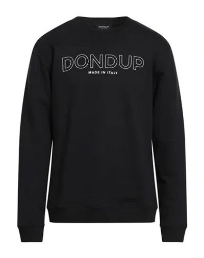 Dondup Man Sweatshirt Black Size Xxl Cotton