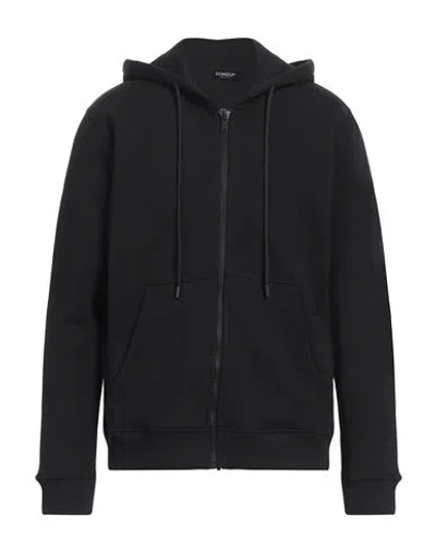 Dondup Man Sweatshirt Black Size Xxl Cotton