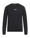 Dondup Man Sweatshirt Black Size Xxl Cotton, Elastane In Black