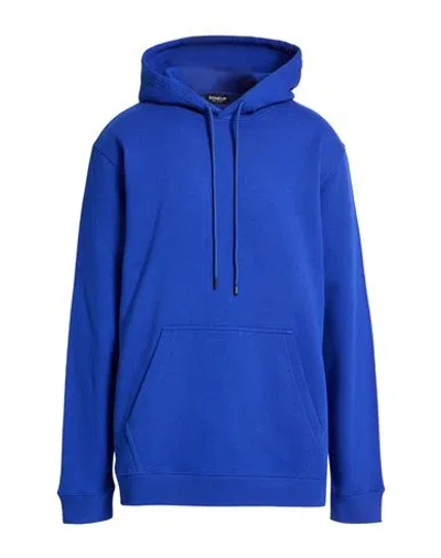 Dondup Man Sweatshirt Blue Size Xxl Cotton, Elastane