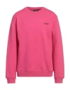 Dondup Man Sweatshirt Fuchsia Size L Cotton, Elastane