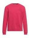 Dondup Man Sweatshirt Fuchsia Size M Cotton, Elastane In Pink