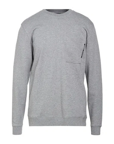 Dondup Man Sweatshirt Grey Size L Cotton In Gray