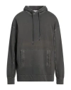 Dondup Man Sweatshirt Lead Size Xxl Cotton In Grey