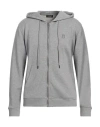 Dondup Man Sweatshirt Light Grey Size L Cotton