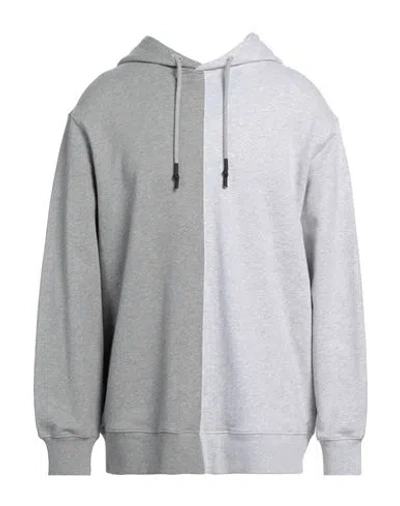 Dondup Man Sweatshirt Light Grey Size L Cotton, Elastane
