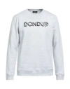 Dondup Man Sweatshirt Light Grey Size L Cotton In Gray