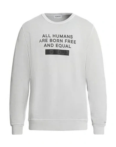 Dondup Man Sweatshirt Light Grey Size M Cotton