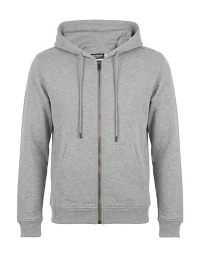 Dondup Man Sweatshirt Light Grey Size Xl Cotton In Gray