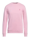 Dondup Man Sweatshirt Mauve Size L Cotton, Elastane In Purple