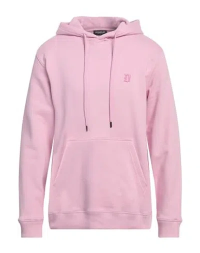 Dondup Man Sweatshirt Mauve Size M Cotton, Elastane In Purple