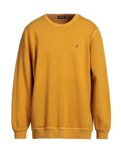 Dondup Man Sweatshirt Marigold Size Xxl Cotton