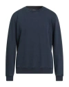 Dondup Man Sweatshirt Midnight Blue Size L Cotton