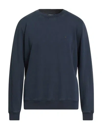 Dondup Man Sweatshirt Midnight Blue Size L Cotton