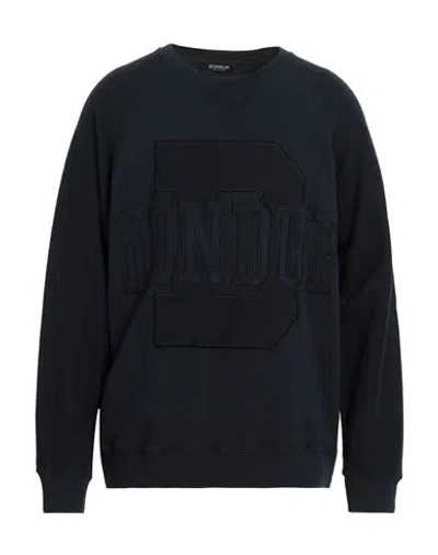 Dondup Man Sweatshirt Midnight Blue Size M Cotton