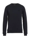 Dondup Man Sweatshirt Midnight Blue Size S Cotton, Elastane