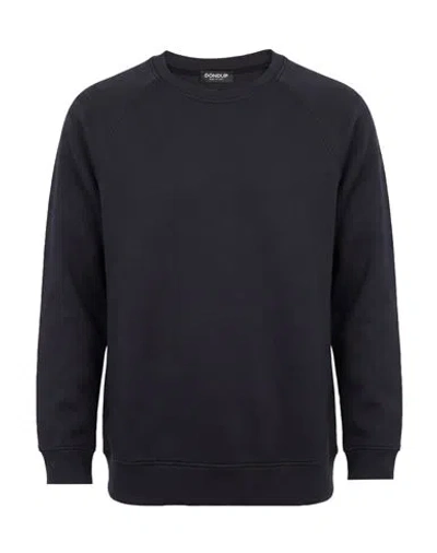 Dondup Man Sweatshirt Midnight Blue Size Xl Modal