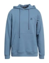 Dondup Man Sweatshirt Pastel Blue Size M Cotton