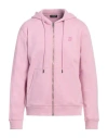 Dondup Man Sweatshirt Pink Size L Cotton In Pink