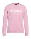 Dondup Man Sweatshirt Pink Size M Cotton, Elastane