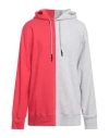 Dondup Man Sweatshirt Red Size Xxl Cotton, Elastane