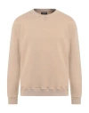 Dondup Man Sweatshirt Sand Size L Cotton In Beige