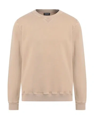 Dondup Man Sweatshirt Sand Size L Cotton In Beige