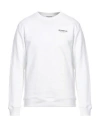 Dondup Man Sweatshirt White Size L Cotton, Elastane