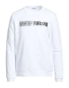 Dondup Man Sweatshirt White Size Xl Cotton