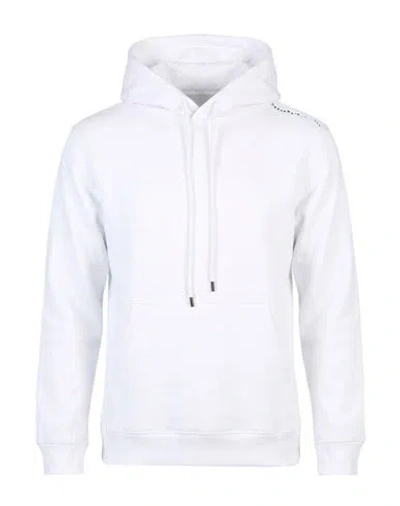 Dondup Man Sweatshirt White Size Xl Cotton
