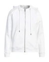 Dondup Man Sweatshirt White Size Xxl Cotton In White