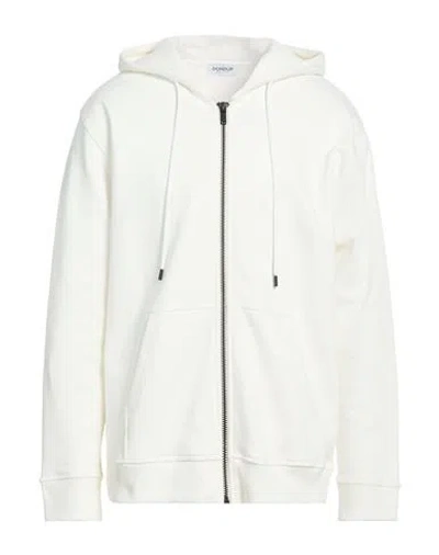 Dondup Man Sweatshirt White Size Xxl Cotton