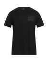 Dondup Man T-shirt Black Size L Cotton