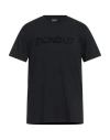 Dondup Man T-shirt Black Size L Cotton